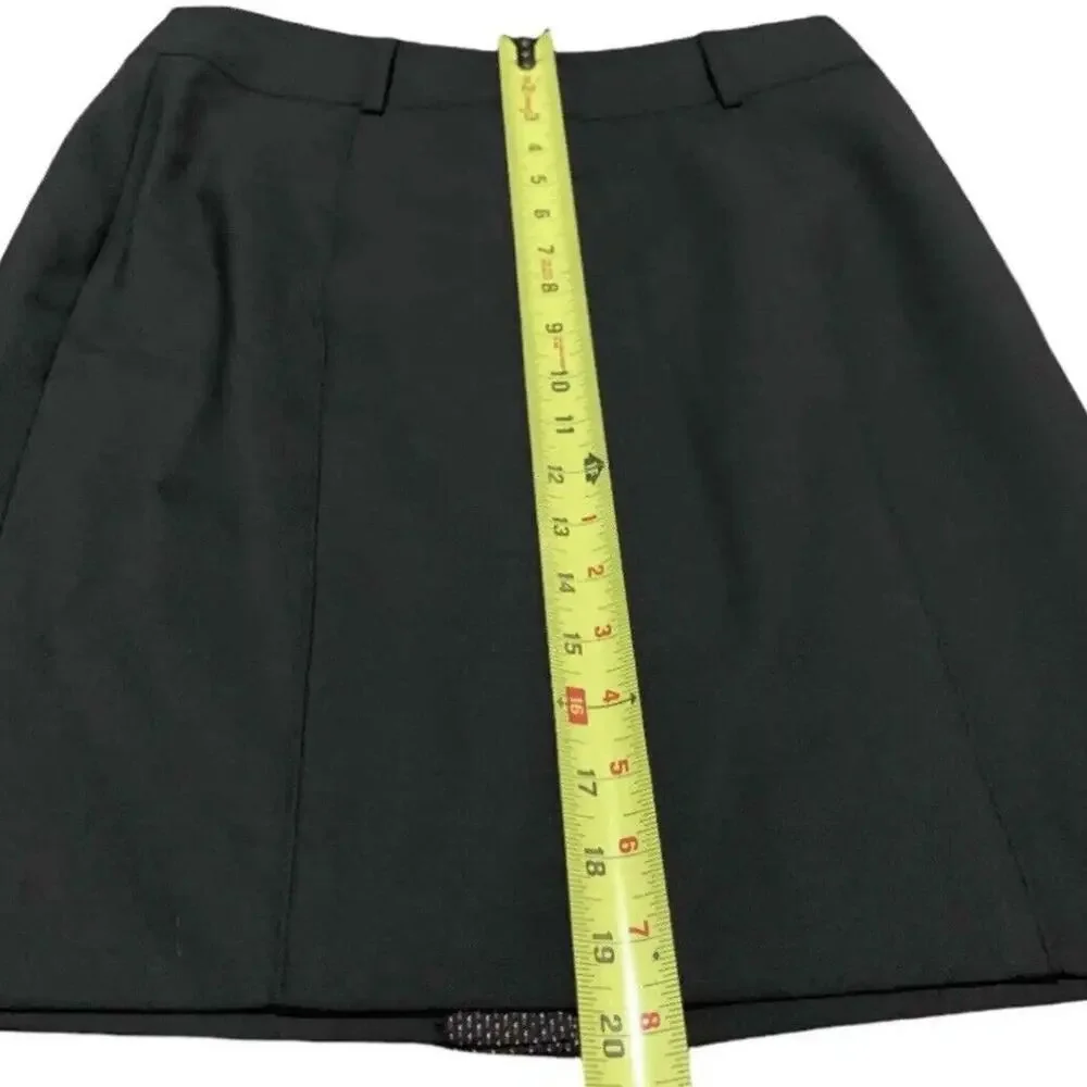 Vintage Banana Republic x Virgin Airlines Black Stewardess Pencil Skirt Size 6